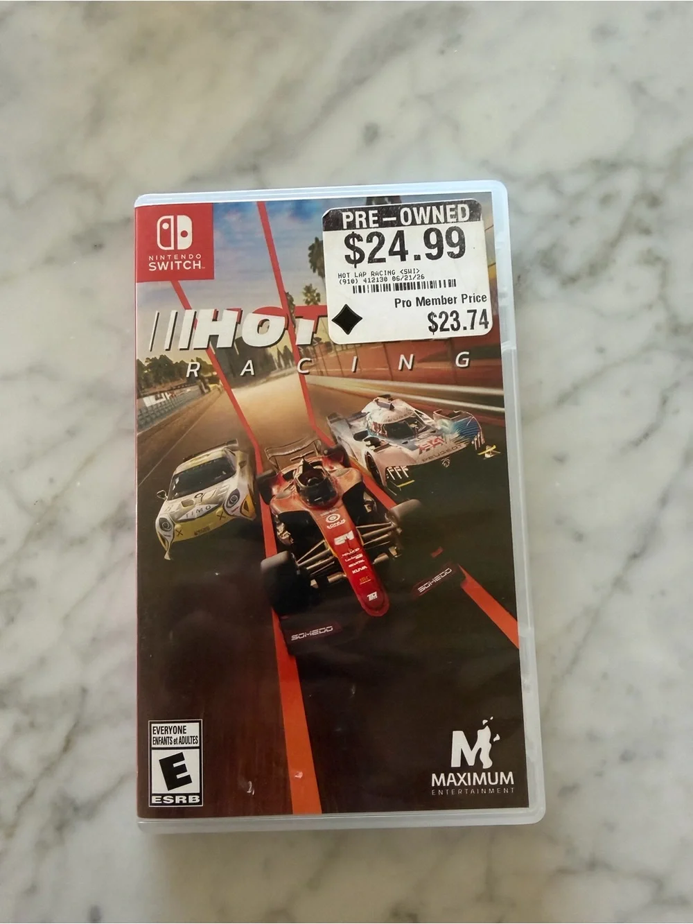 Nintendo switch Hot Racing game